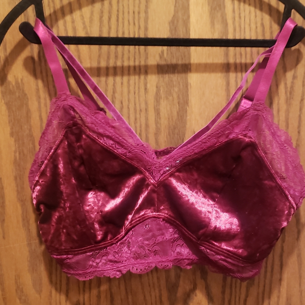 Velour Bralette